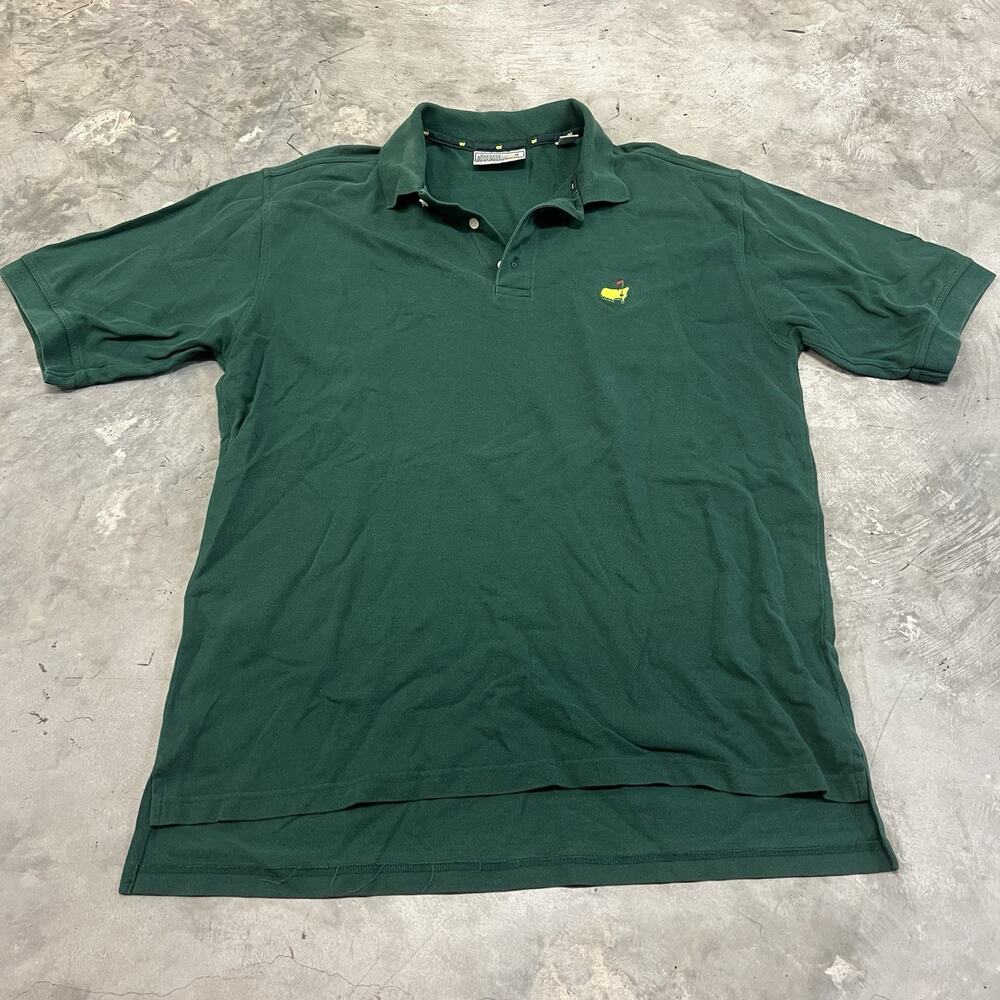 Masters Golf Polo Shirt Slazenger Green Mens Size XL Augusta National Golf Shop